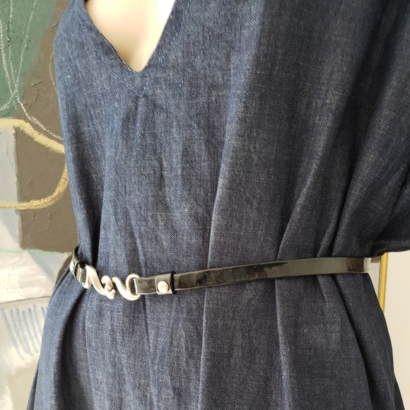 Vintage | Skinny Patent Belt - Picture 3 of 4